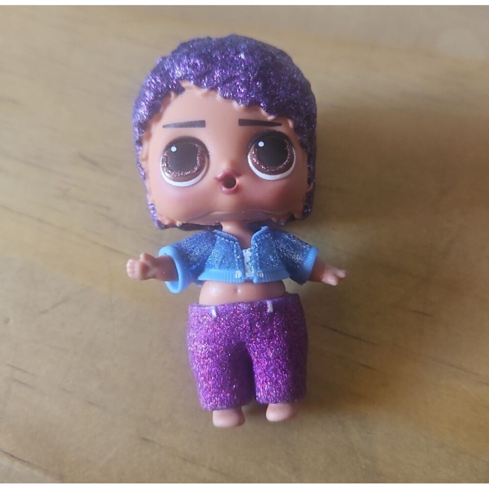 LOL Surprise Purple Reign Boys Series 3 Doll MGA Glitter Outfit